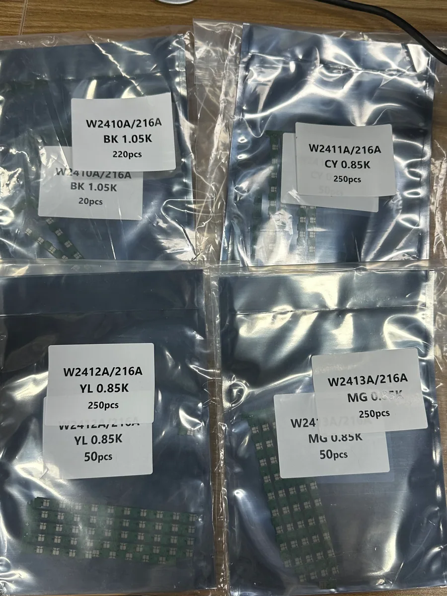 HP 216A Toner Chips (W2410A-W2413A) product reference photo